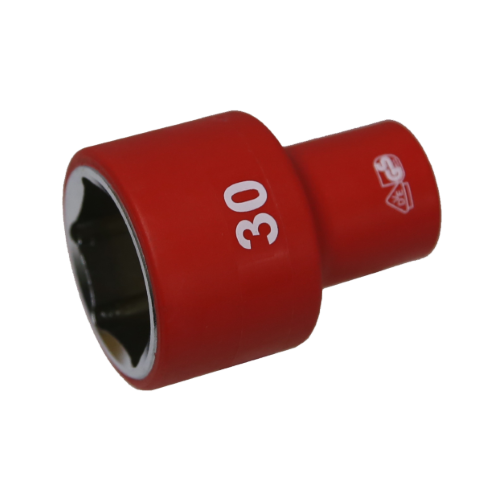 30mm x 1/2"Dr. 6Pt VDE Insulated Socket T&E Tools IS26305