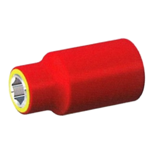 No.IS30162 - 1/2" x 1/4"Dr. 6Pt VDE Insulated Socket