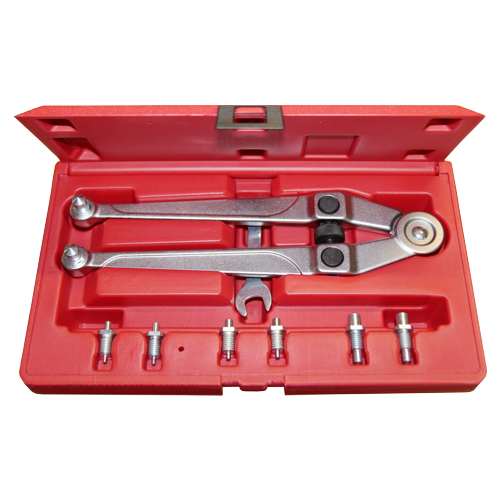 Adjustable Gland Nut Wrench Kit (8 Pins) T&E Tools J1268 
