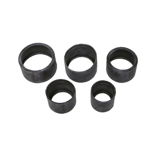 Cam Shaft Bearing Tool Black Rubber Sleeves for J1800 Set of 5 T&E Tools J1800BLACK
