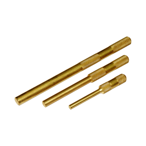 Brass Pin Punch 3 Piece Set T&E Tools J2603