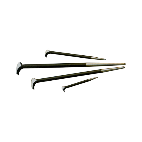 Roll Head Pry Bar 4 Piece Set (Lady Foot Type) T&E Tools J7100