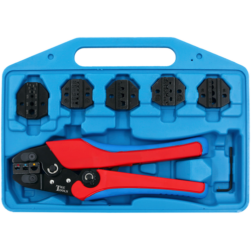  Terminal Crimp Plier Set New Ratcheting  T&E Tools TE-LY03C-6D