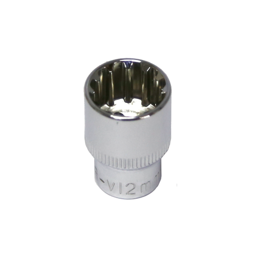 12mm x 1/4"Dr. Multi Lock Socket T&E Tools M5212