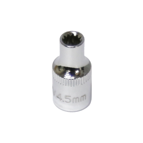 4.5mm x 1/4"Dr. Multi Lock Socket T&E Tools M5245