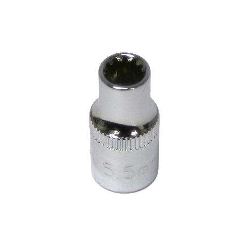 5.5mm x 1/4"Dr. Multi Lock Socket T&E Tools M5255