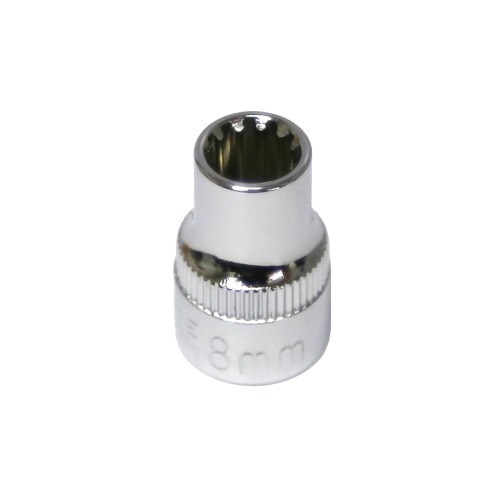 8mm x 3/8"Dr. Multi Lock Socket T&E Tools M5308