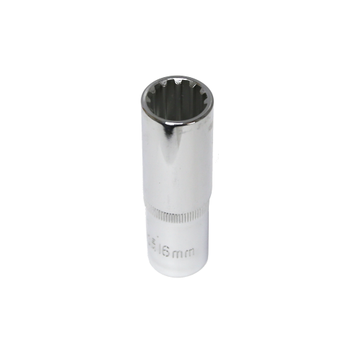 16mm x 1/2" Drive Deep Multi-Lock Socket T&E Tools M5416L