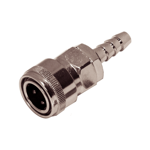 Female-Half Quick Release Coupling With 5/16" Hose Tail Barb T&E Tools NBT08