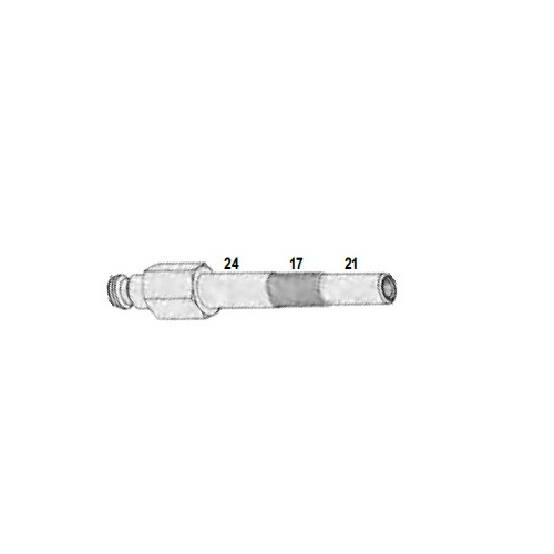 M10 x 1.25mm x 62mm Diesel Glow Plug Adaptor T&E Tools OT003