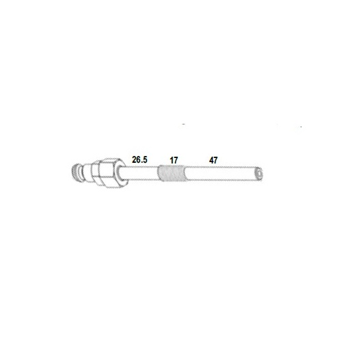 M8 x 1.00mm x 90.5mm Diesel Glow Plug Adaptor T&E Tools OT008