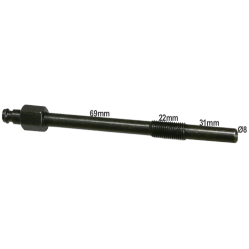 M10 x 1.25mm x 122mm Diesel Glow Plug Adaptor T&E Tools OT073