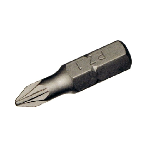 #1 Pozidriv x 1/4" Hex Insert Bit T&E Tools P1201