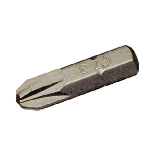 #3 Pozidriv x 1/4" Hex Insert Bit T&E Tools P1203