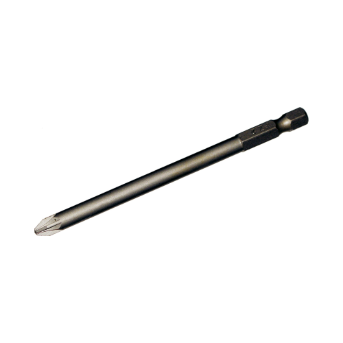 #2 Pozidriv x 1/4" Hex 100mm Long T&E Tools P1222