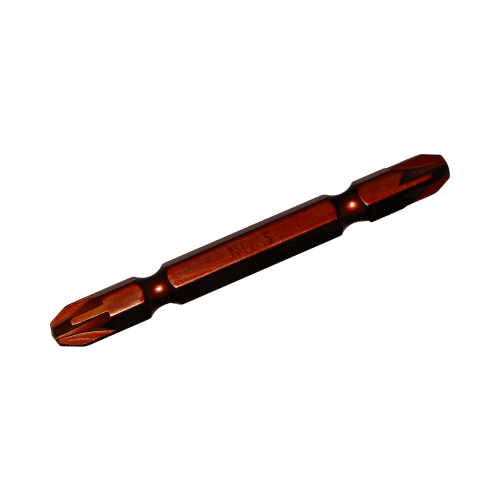 #3 Pozidriv Double Ended Power Bit 1/4" Hex T&E Tools P1293