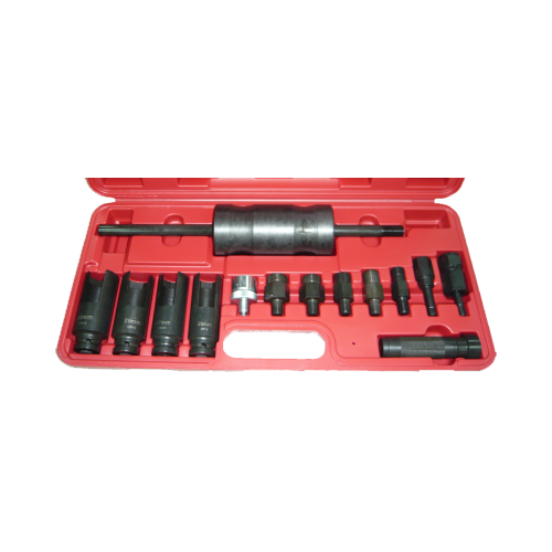 14 Piece Injector Extractor & Common Rail Puller T&E Tools PT014P