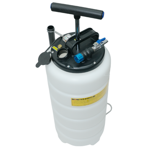  Pneumatic / Manual Fluid Extractor 15 Litre  T&E Tools TE-QS-2199