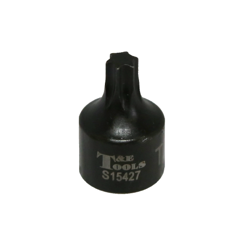 T27 x 1/4"Drive Stubby Torx-r Impact Socket T&E Tools S15427