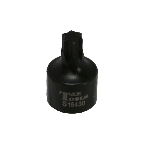 T30 x 1/4"Drive Stubby Torx-r Impact Socket T&E Tools S15430