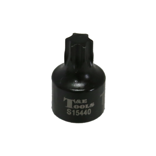 T40 x 1/4"Drive Stubby Torx-r Impact Socket T&E Tools S15440