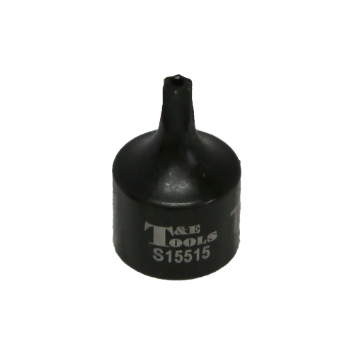 T15 x 1/4"Drive Stubby Tamper Torx-r Impact Socket T&E Tools S15515