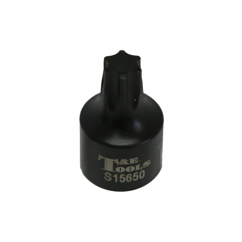 T50 x 3/8" Drive Stubby Tamper Torx-r Impact Socket T&E Tools S15650