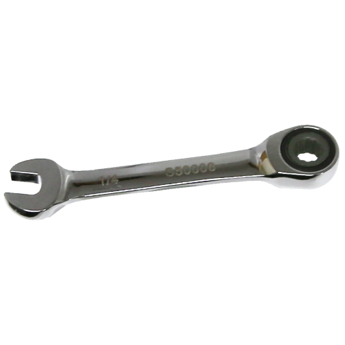 1/4" Stubby Gear Ratchet Wrench T&E Tools S50008
