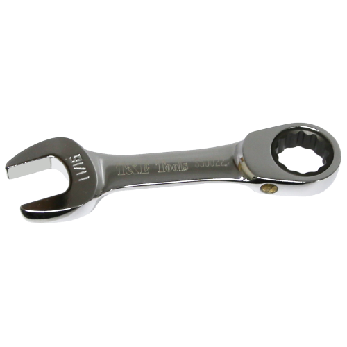 11/16" Stubby Gear Ratchet Wrench T&E Tools S50022