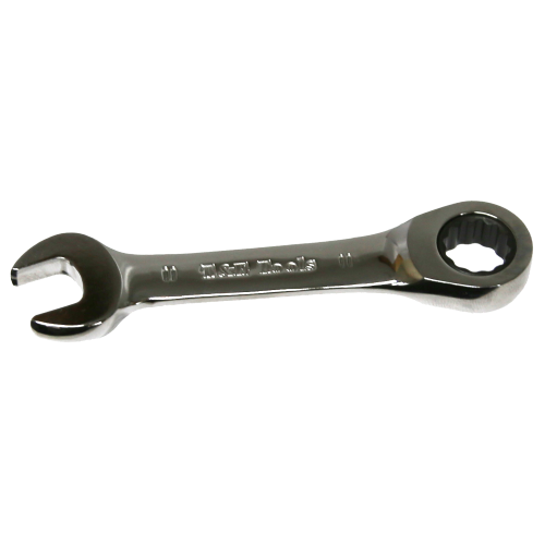 11mm Stubby Gear Ratchet Wrench T&E Tools S51011