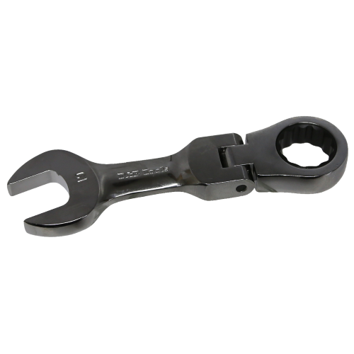 19mm 12Pt. Stubby Flex-Head Ratchet Wrench T&E Tools S59019