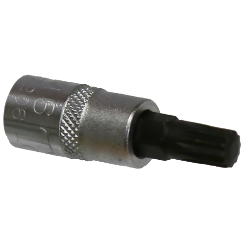  M6 Spline x 1/4"Drive Socket T&E Tools S7206
