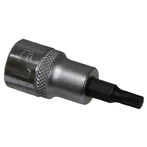 M5 Spline x 3/8"Drive Socket 50mm Long T&E Tools S7305