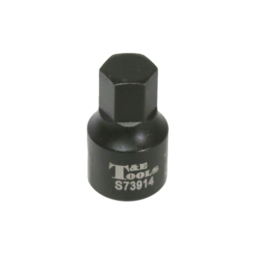 7/16" x 3/8" Drive Stubby In-Hex SAE Impact Socket T&E Tools S73914