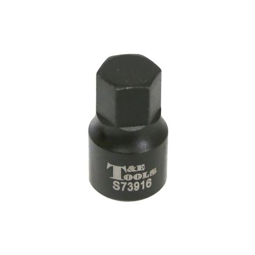 1/2" x 3/8" Drive Stubby In-Hex SAE Impact Socket T&E Tools S73916