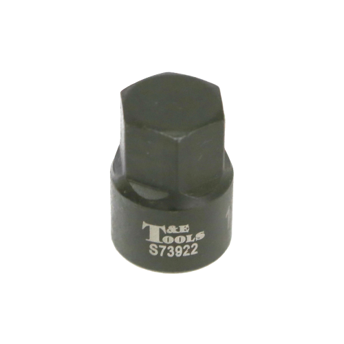 11/16" x 3/8" Drive Stubby In-Hex SAE Impact Socket T&E Tools S73922