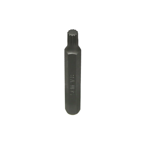 M8 Spline x 10mm Hex Bit 75mm Long T&E Tools S7508