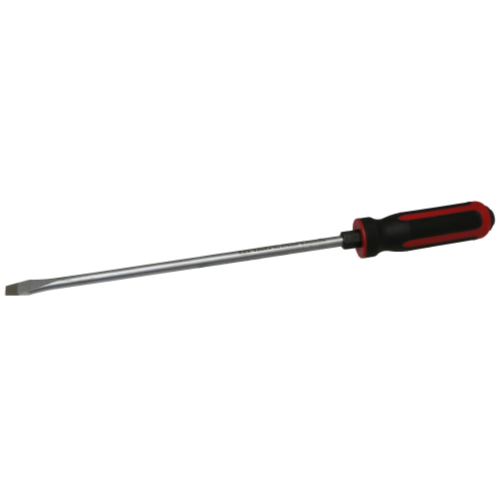 9.5 x 300mm Tang Thru Slotted S2 Steel Screwdriver T&E Tools S79300