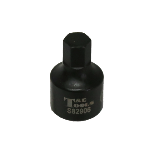 6mm x 1/4"Drive Stubby In-Hex Metric Impact Socket T&E Tools S82906