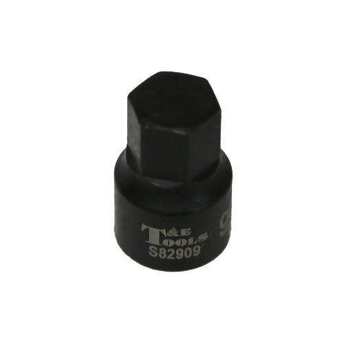 9mm x 1/4"Drive Stubby In-Hex Metric Impact Socket T&E Tools S82909