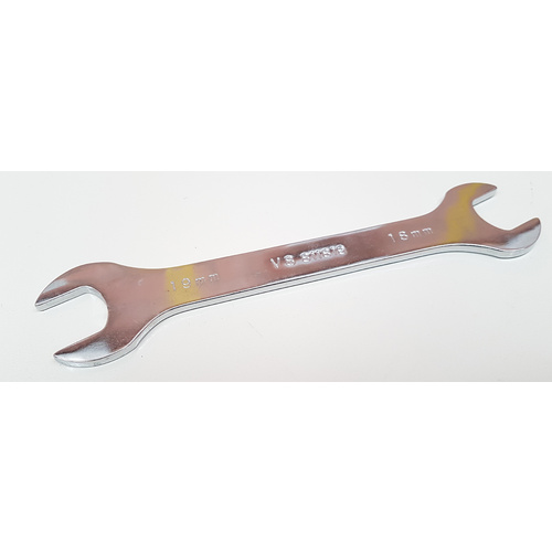 18mm x 19mm Super Thin Open End Wrench T&E Tools ST1819M