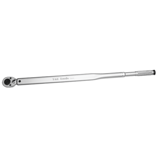 3/4" Drive 600 Ft/lb Clicker Torque Wrench T&E Tools T0600LEFT