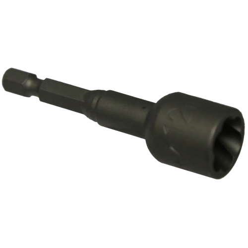12mm x 1/4"Hex Shank Nut Remover 65mm long T&E Tools T1038-12M