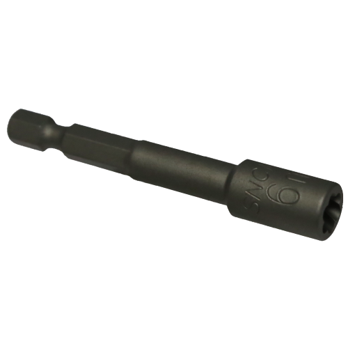 6mm x 1/4"Hex Shank Nut Remover 65mm long T&E Tools T1038-6M