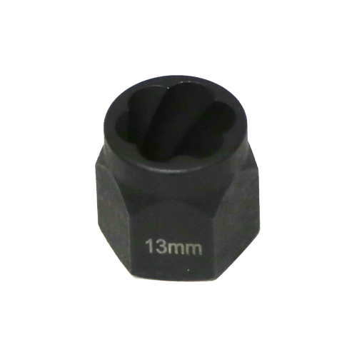 13mm   Angular Spiral  Twist Socket Hex Drive T&E Tools T1043