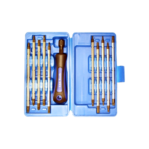 20-In-1 Torx, Pozidriv, Phillips Slotted & In-Hex Screwdriver Set T&E Tools T1101