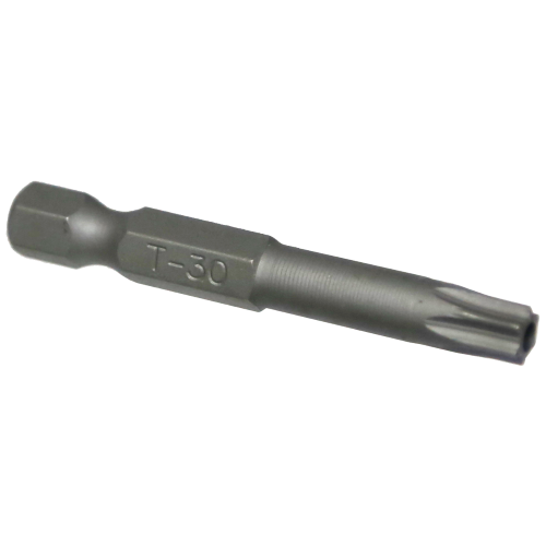 T30 1/4" Hex Tamper Torx Bit T&E Tools T3230