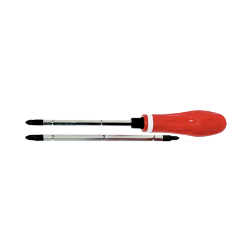 Double-End #1 & #2 Phillips S2 Steel Screwdriver T&E Tools T4001