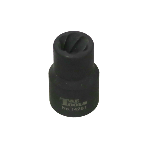 11mm x 1/2" Square Impact Twist Socket T&E Tools T4281