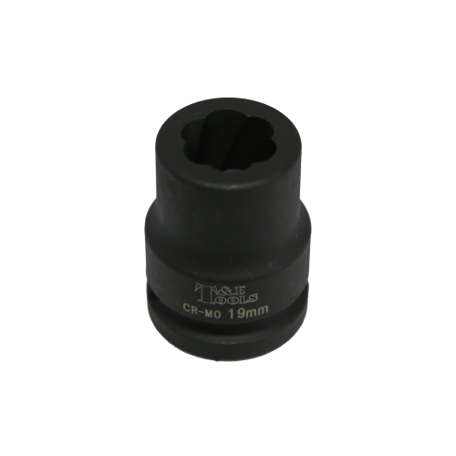 No.T4519 - 19mm x 3/4"Drive Impact Twist Socket,